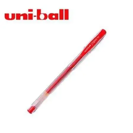 Lapicera Roller Uni Ball UM-100 signo Gel 0,7mm Rojo